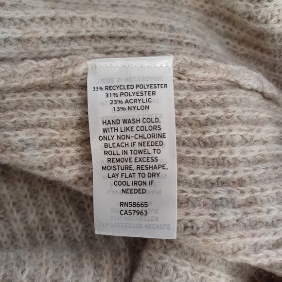 Treasure And Bond Polo Sweater Dress Size XXS Women Preppy Long Sleeve Stretch - Picture 12 of 13